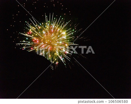 Fireworks at the end of summer 19 106506580