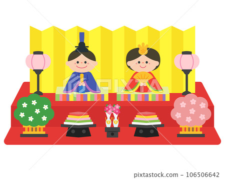 Hina Matsuri Hina dolls: Male and female Hina (Dairi Hina) 106506642