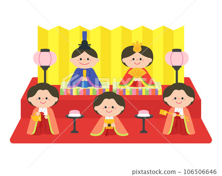 女兒節女兒節娃娃:五種裝飾品 女兒節女兒節娃娃:五種裝飾品 106506646