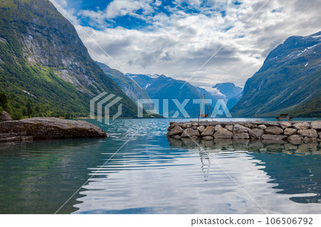 Beautiful Nature Norway natural landscape. 106506792