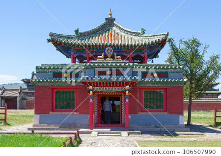 Temple of Dalai Lama inside of the Erdene Zuu Monastery in Kharkhorin 106507990