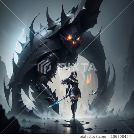 monster and girl monster and girl 106508494