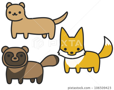 land creatures set 106509423