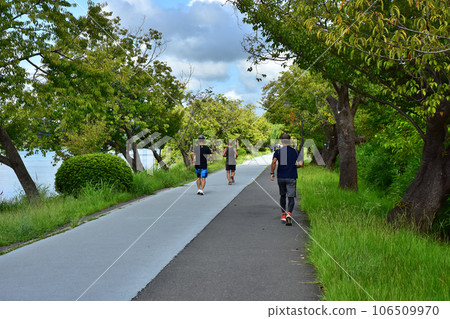 Mito City Lake Senba Jogging Course Mito City Lake Senba Jogging Course 106509970