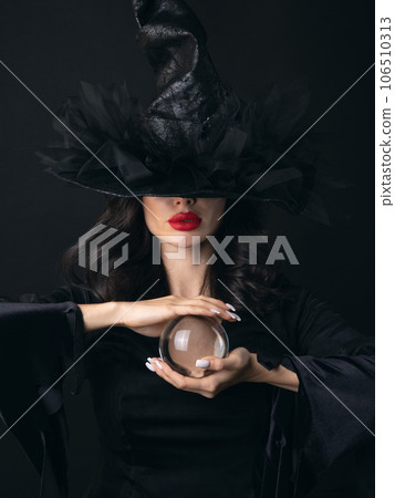 Fortune teller halloween witch Fortune teller halloween witch 106510313