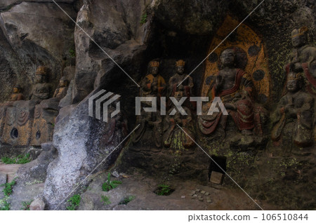 臼杵石佛1000年的祈願 臼杵石佛1000年的祈願 106510844