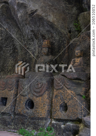 臼杵石佛1000年的祈願 臼杵石佛1000年的祈願 106510852