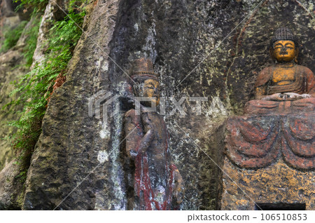 臼杵石佛1000年的祈願 臼杵石佛1000年的祈願 106510853