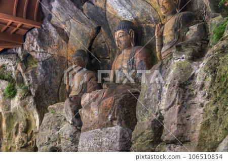 臼杵石佛1000年的祈願 臼杵石佛1000年的祈願 106510854