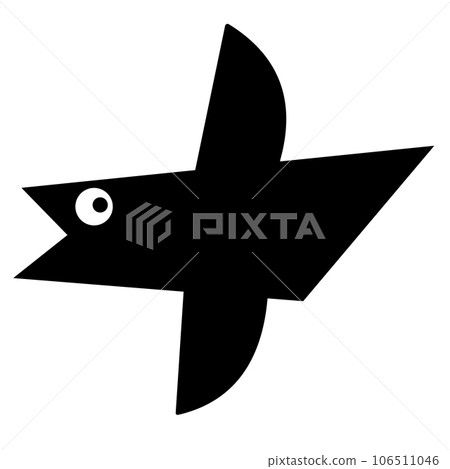 漫畫烏鴉漫畫符號的插圖 漫畫烏鴉漫畫符號的插圖 106511046