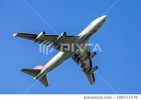 航空貨運・航空貨運/從成田機場起飛的飛機・波音 747・Cargolux 航空貨運・航空貨運/從成田機場起飛的飛機・波音 747・Cargolux 106511476