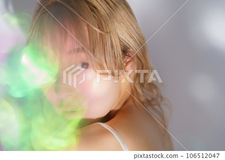 Transparent beauty image of a woman Transparent beauty image of a woman 106512047