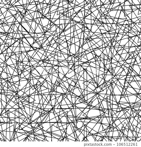 Abstrac Black Lines on White Background 106512261