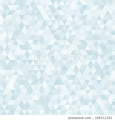 Abstract Christmas Decoration Background - Golden and White Triangles 106512262