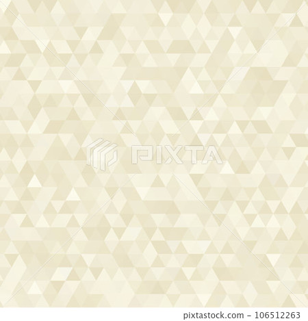 Abstract Christmas Decoration Background - Golden and White Triangles 106512263