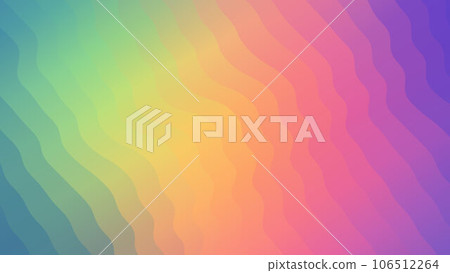 Colorful Geometric Composition with Simple Lines and Shapes 106512264
