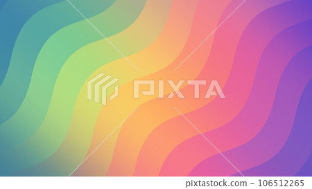 Colorful Geometric Composition with Simple Lines and Shapes 106512265