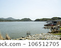 Bicycle path along Yeongsangang River 106512705