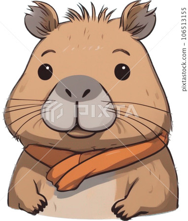 Capybara character 106513155