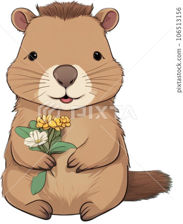 Capybara character 106513156