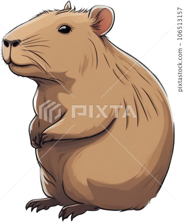 Capybara character 106513157