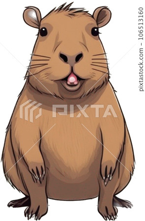 Capybara character 106513160