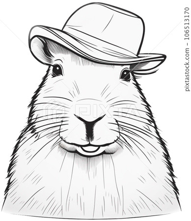 Capybara character 106513170