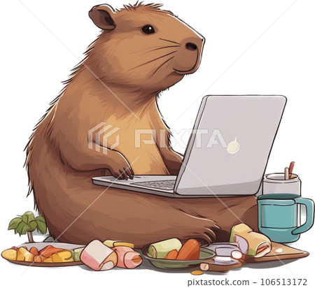 Capybara character 106513172