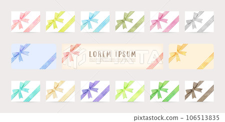 水彩紋理絲帶集(矢量)點圖案 水彩紋理絲帶集(矢量)點圖案 106513835