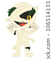 Trick or Treat! A mummy man who cutely scares you in HALLOWEEN 106514133