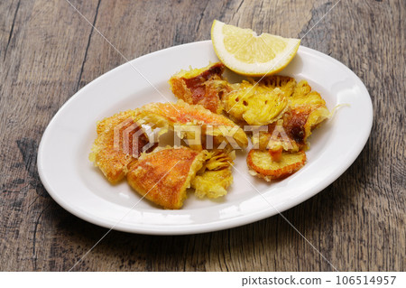 Tempura of egg mushroom Tempura of egg mushroom 106514957
