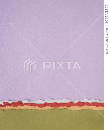 abstract paper landscape in pink and green pastel tones - collection of handmade rag papers abstract paper landscape in pink and green pastel tones - collection of handmade rag papers 106515203