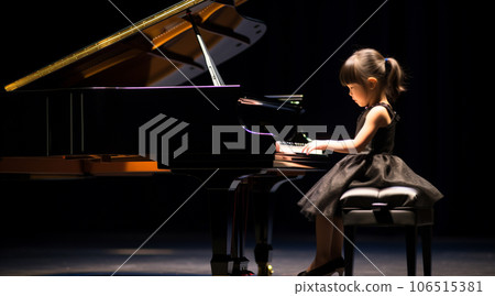 Girl piano 2024 recital dress