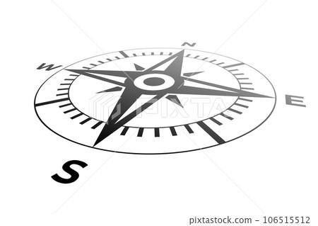 Wind rose. perspective view of compass. Vector illustration Wind rose. perspective view of compass. Vector illustration 106515512
