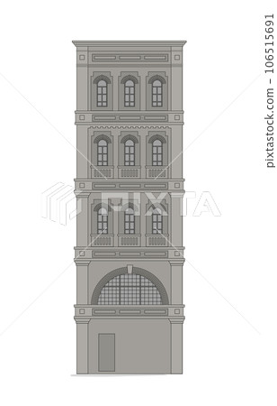 city building of classic architecture city building of classic architecture 106515691