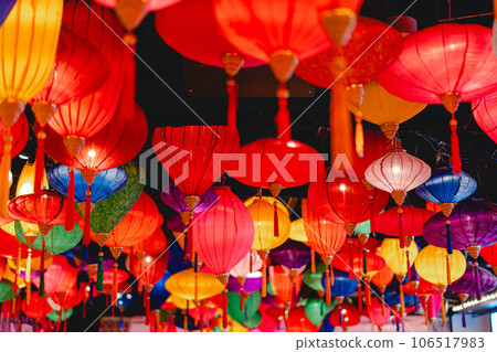 chinese style lantern chinese style lantern 106517983