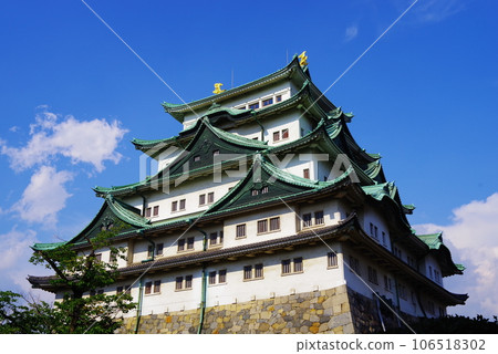 盛夏的名古屋城風景 盛夏的名古屋城風景 106518302