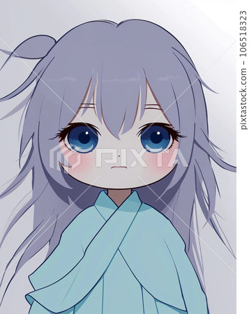 可愛的女孩插圖 可愛的女孩插圖 106518323