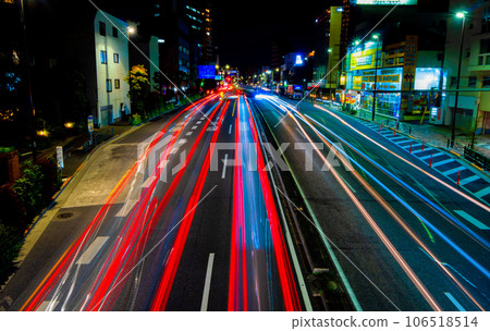 Kannana-dori night view Kannana-dori night view 106518514