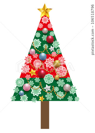 Christmas fir tree snow winter icon 106518796