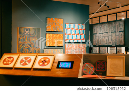 Mexico City - may 2023 inside in Museum of Modern Art inside the Chapultepec forest 106518932