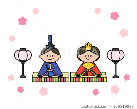 Hina Matsuri Hina dolls: Male and female Hina (Dairi Hina) Hina Matsuri Hina dolls: Male and female Hina (Dairi Hina) 106519086