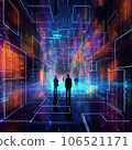 Virtual world of the near future 106521171