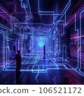 Virtual world of the near future 106521172