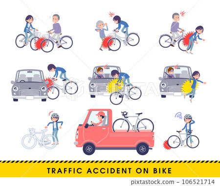 一組遭遇自行車事故的公關女性 106521714
