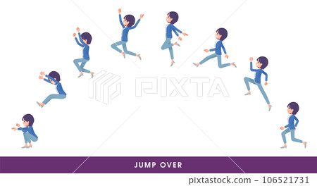 一組公關婦女跳過 106521731