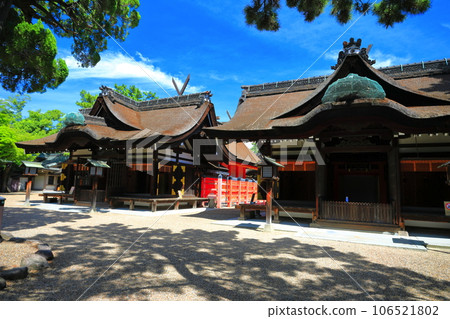 [大阪府] 晴天的住吉大社本宮（第3、第4本宮） 106521802