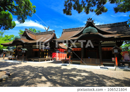 [大阪府] 晴天的住吉大社本宮（第3、第4本宮） 106521804