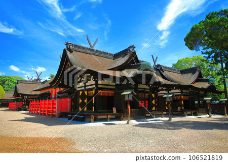 [大阪府] 晴天的住吉大社本宮（第3、第4本宮） 106521819