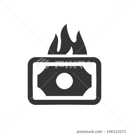 Money Waste Icon 106523073